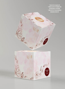 清新蛋糕盒包装设计