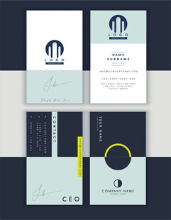 简约商务品牌视觉设计模板