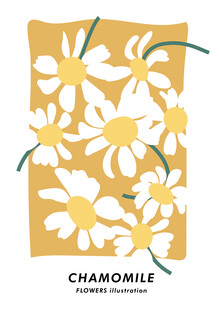 小雏菊图案装饰画