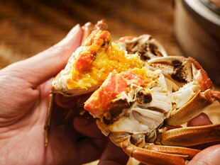 手剥美味大闸蟹