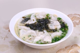 紫菜馄饨汤