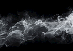 飘逸白色烟雾纹理背景