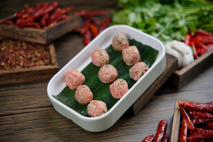 新鲜肉丸