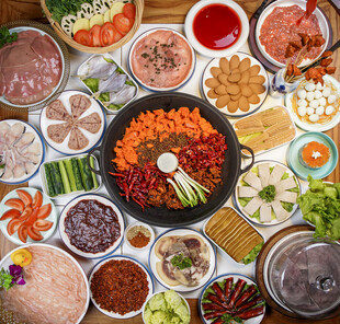 丰盛火锅食材大集合