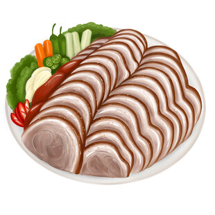 美味千层猪耳拼盘