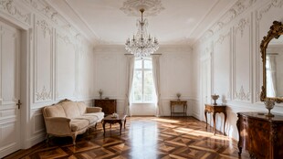 欧式典雅客厅室内场景