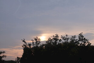夕阳日落