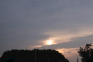 夕阳日落