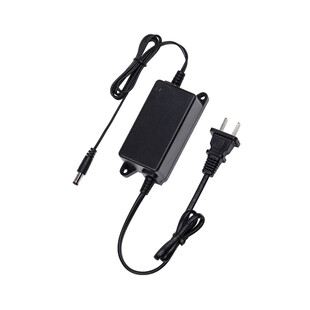 黑色电源适配器及连接线
