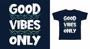 正能量T恤图案设计