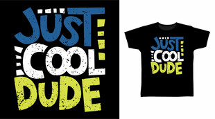 酷炫标语T恤设计