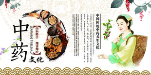 古典中药文化与佳人风采