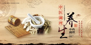 中医调理养生海报