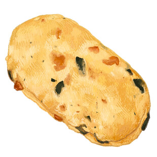 蔓越莓坚果味面包