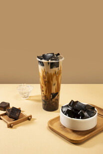 烧仙草奶茶