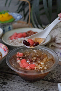 水果冰粉