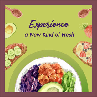 体验全新的新鲜美食