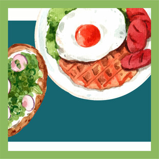美味早餐组合