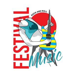 音乐节日庆典标志设计