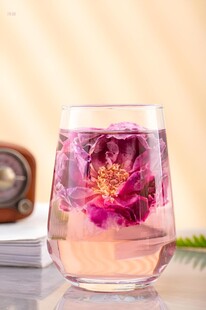 桃胶玫瑰花茶