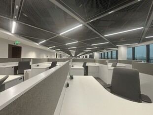 现代开放式办公空间设计