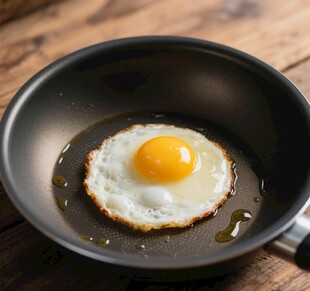 煎锅煎蛋