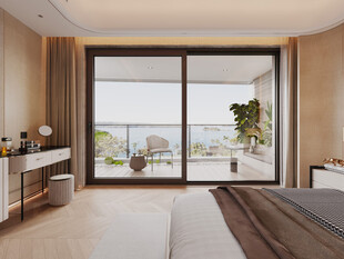 新款侧压门场景展示