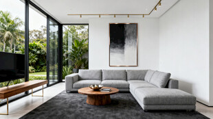 现代简约风客厅室内场景