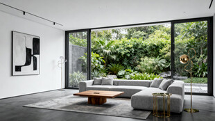 现代简约风客厅室内景观