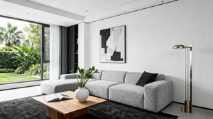 现代简约风客厅室内场景