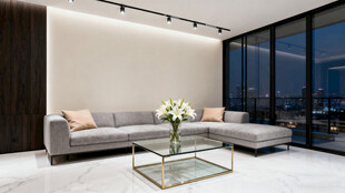 现代简约风客厅室内一角