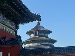 天坛古建筑一角