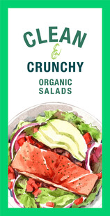 清爽脆口的三文鱼沙拉