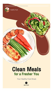 健康清洁餐 