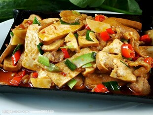 香辣炒豆腐