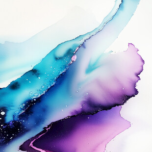 梦幻流体色彩艺术画面