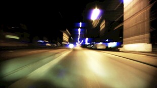 开车第一视角素材