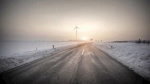 开车第一视角素材