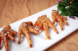 香辣鸡爪  炭烤鸡爪