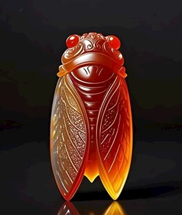 红玛瑙蝉