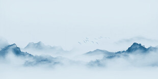 山水背景