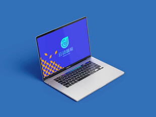 笔记本电脑展示界面样机