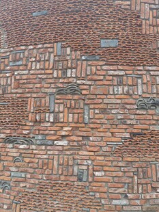 石砌墙面纹理背景