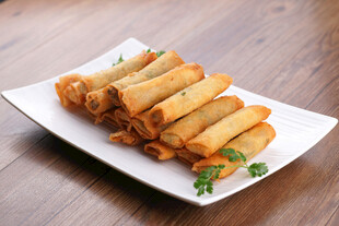 美味炸春卷