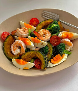 虾仁蔬菜沙拉
