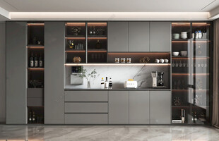 酒柜 餐边柜 玻璃柜 装饰柜 