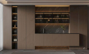 酒柜 餐边柜 玻璃柜 装饰柜 