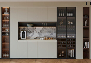酒柜 餐边柜 玻璃柜 装饰柜 