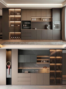 酒柜 餐边柜 玻璃柜 装饰柜 