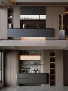 酒柜 餐边柜 玻璃柜 装饰柜 